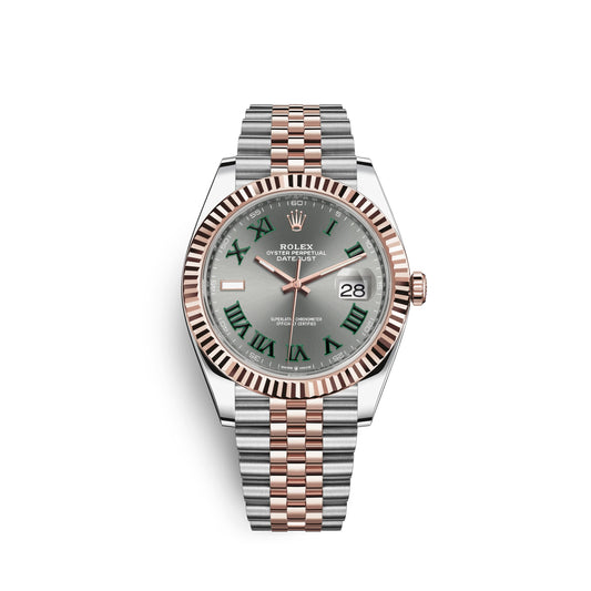 Rolex Datejust 41, 18k Everose Gold and Stainless Steel, 41mm, Ref# 126331-0016