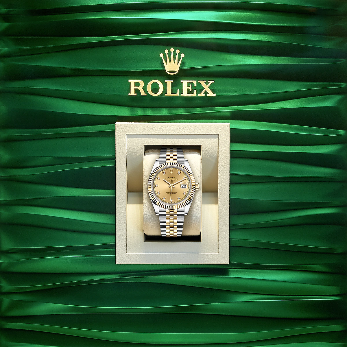 Rolex Datejust 41, 18k Yellow Gold and Stainless Steel, 41mm, Ref# 126333-0012