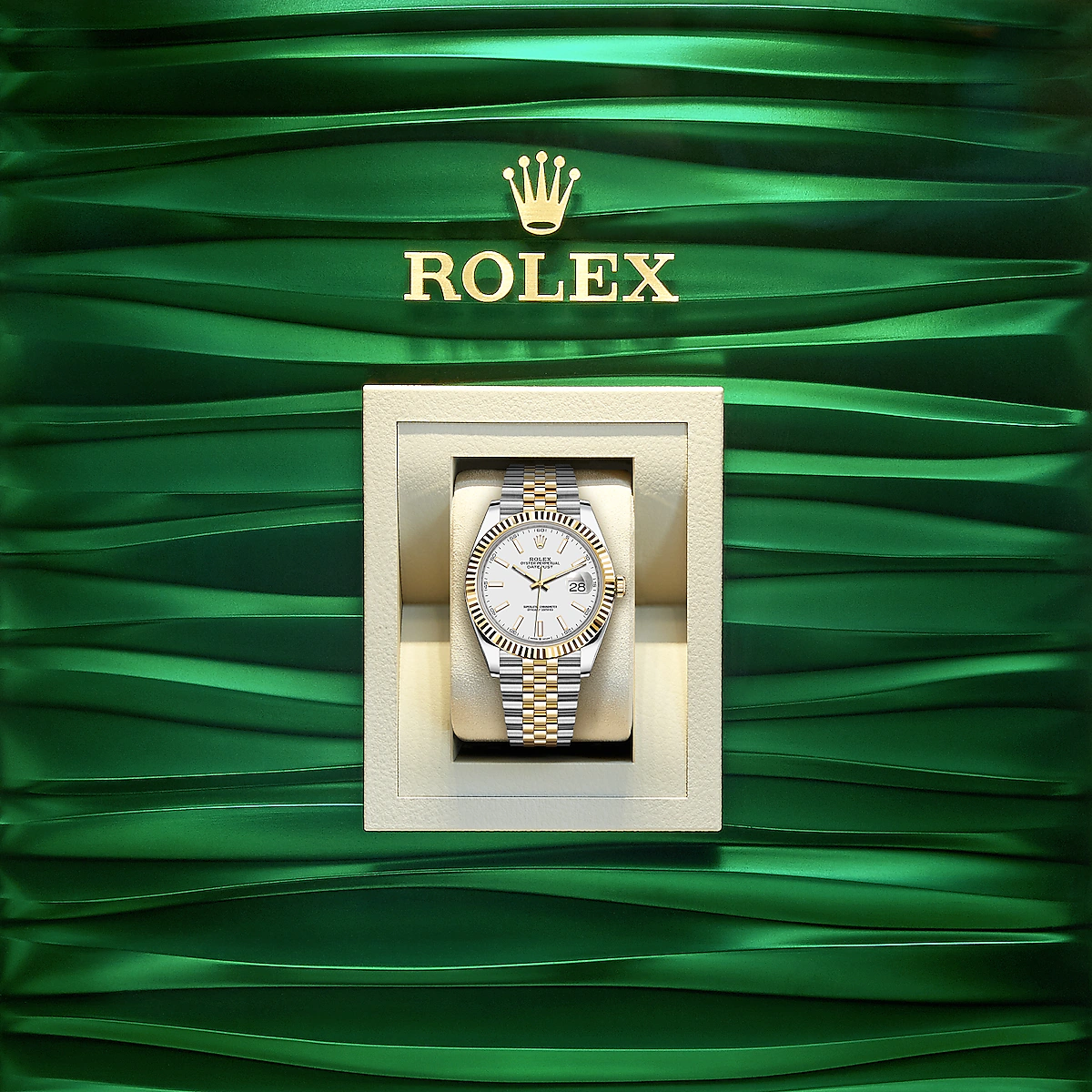 Rolex Datejust 41, 18k Yellow Gold and Stainless Steel, 41mm, Ref# 126333-0016
