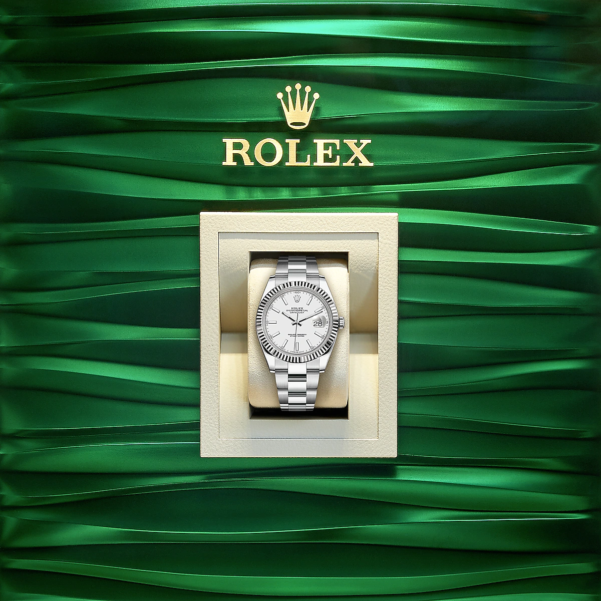 Rolex Datejust 41, Stainless Steel and 18k White Gold, 41mm, Ref# 126334-0009