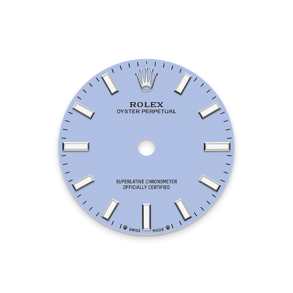 Unworn 2025, Rolex Oyster Perpetual, Oystersteel, 31mm, Lavender dial, Domed Oyster, Ref# 277200-0014, box and papers