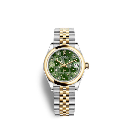 Rolex Datejust 31mm, Oystersteel and 18k Yellow Gold and Diamonds, Ref# 278243-0032