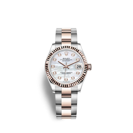 Rolex Datejust 31, Oystersteel and 18k Everose Gold, Ref#278271-0025