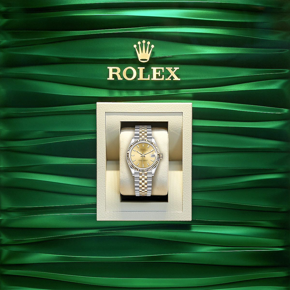 Rolex Datejust 31, Oystersteel and 18k Yellow Gold, Ref# 278273-0014