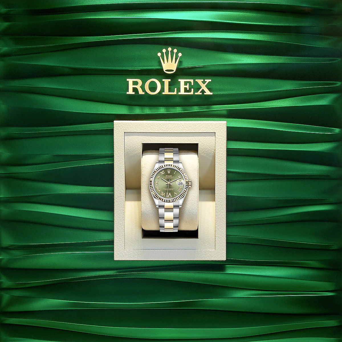 Rolex Datejust 31, Oystersteel and 18k Yellow Gold, Ref# 278273-0015