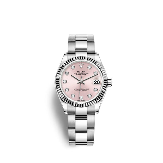 Rolex Datejust 31, Oystersteel and 18k White Gold, Ref# 278274-0031