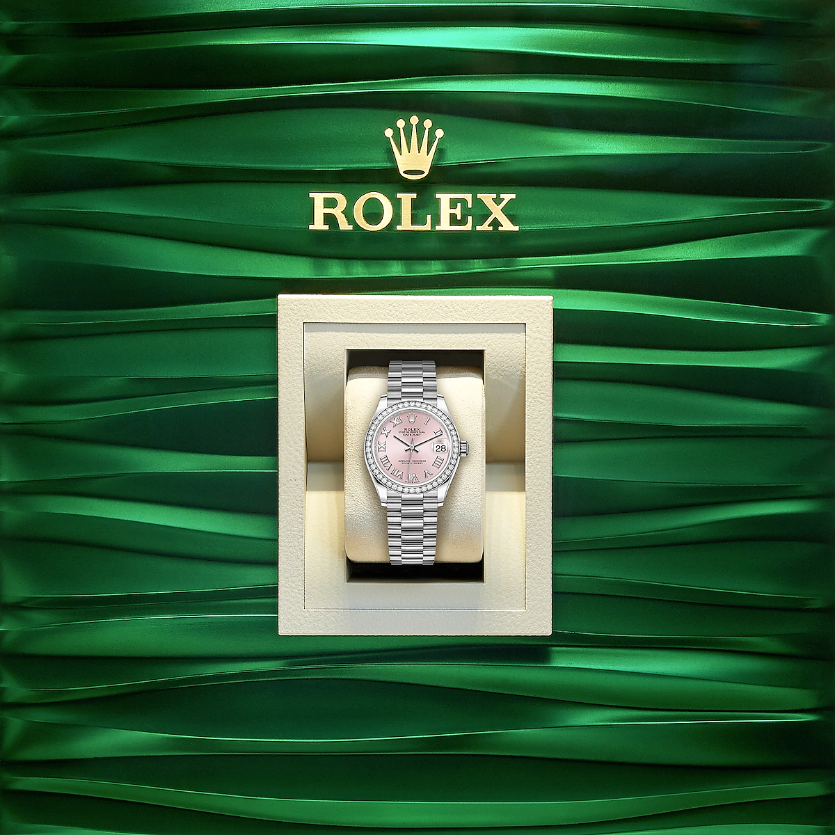 Rolex Datejust 31, 18kt White Gold, Ref# 278289RBR-00016
