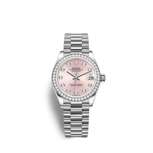 Rolex Datejust 31, 18kt White Gold, Ref# 278289RBR-0022
