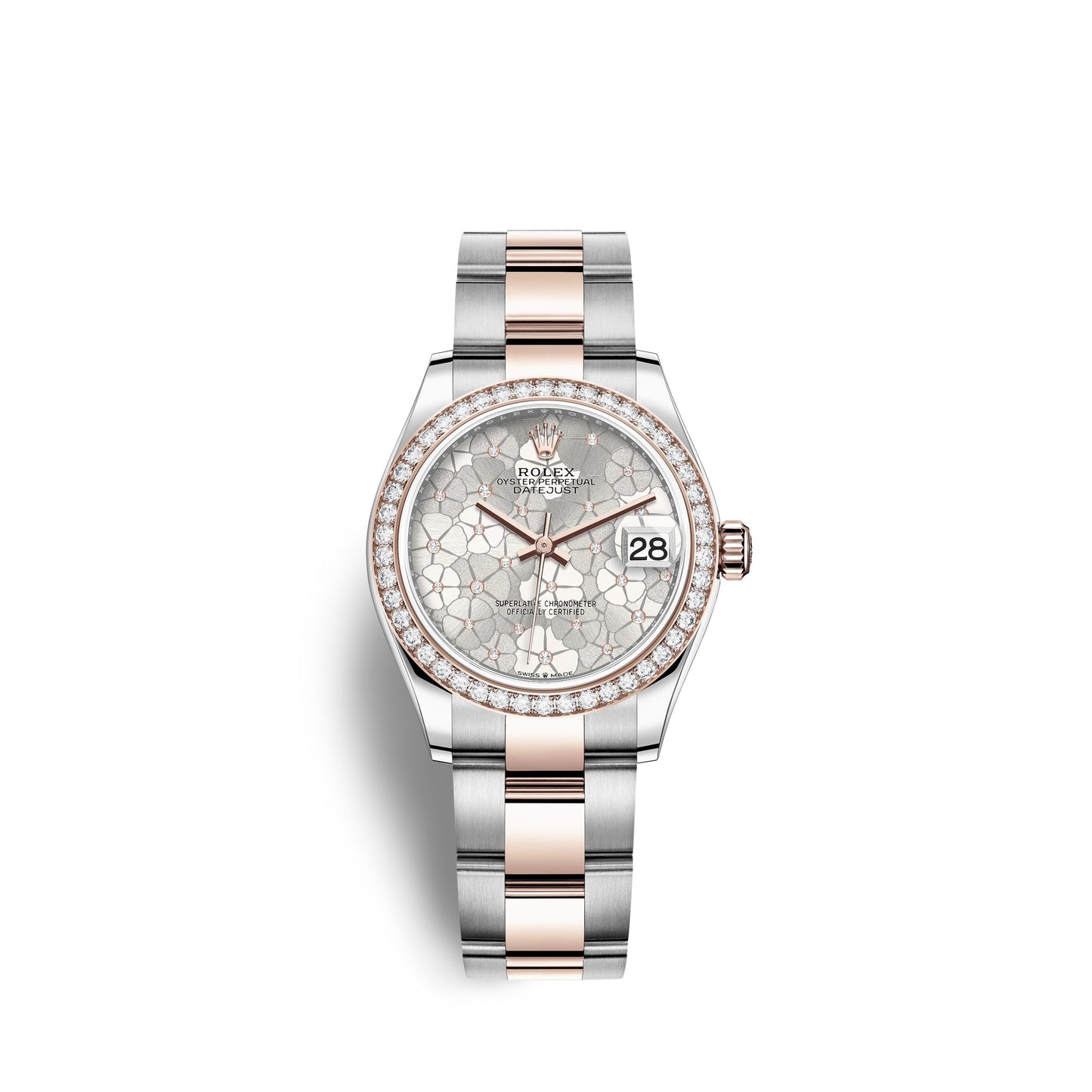 Rolex Datejust 31mm, Oystersteel and 18k Everose Gold, Ref# 278381rbr-0031