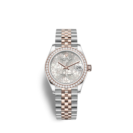 Rolex Datejust 31mm, Oystersteel and 18k Everose Gold, Ref# 278381rbr-0032