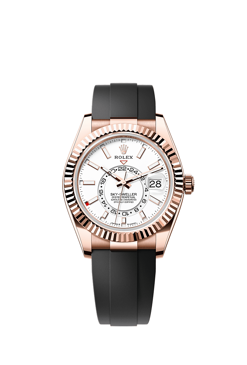 Rolex Sky-Dweller, 42mm, 18k Everose Gold, Ref# 336235-0003