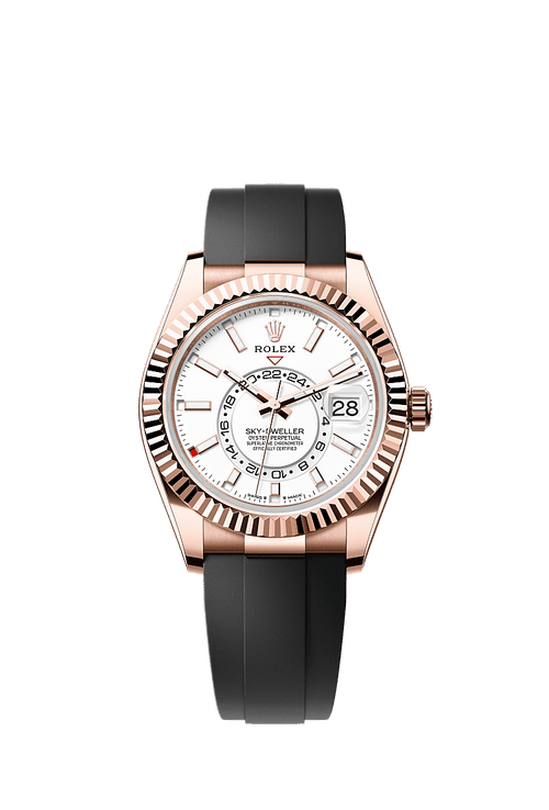 Rolex Sky-Dweller, 42mm, 18k Everose Gold, Ref# 336235-0003
