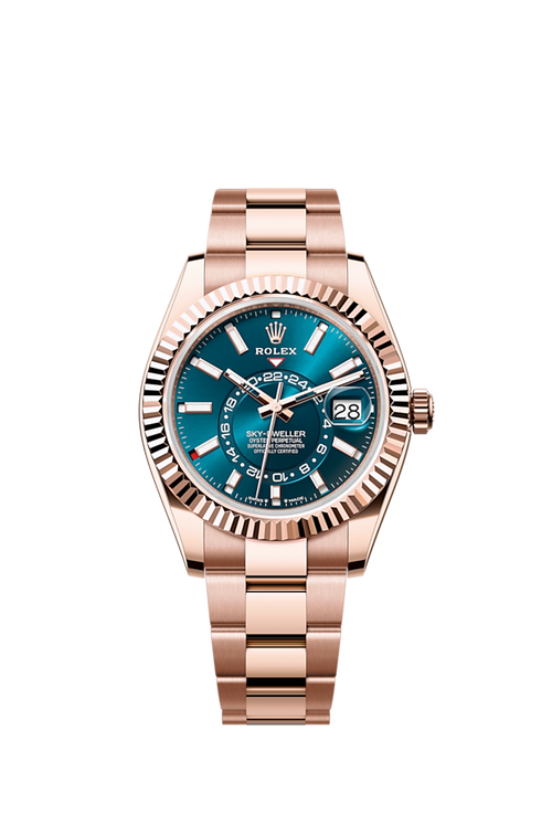Rolex Sky-Dweller, 42mm, 18k Everose Gold, Ref# 336935-0001