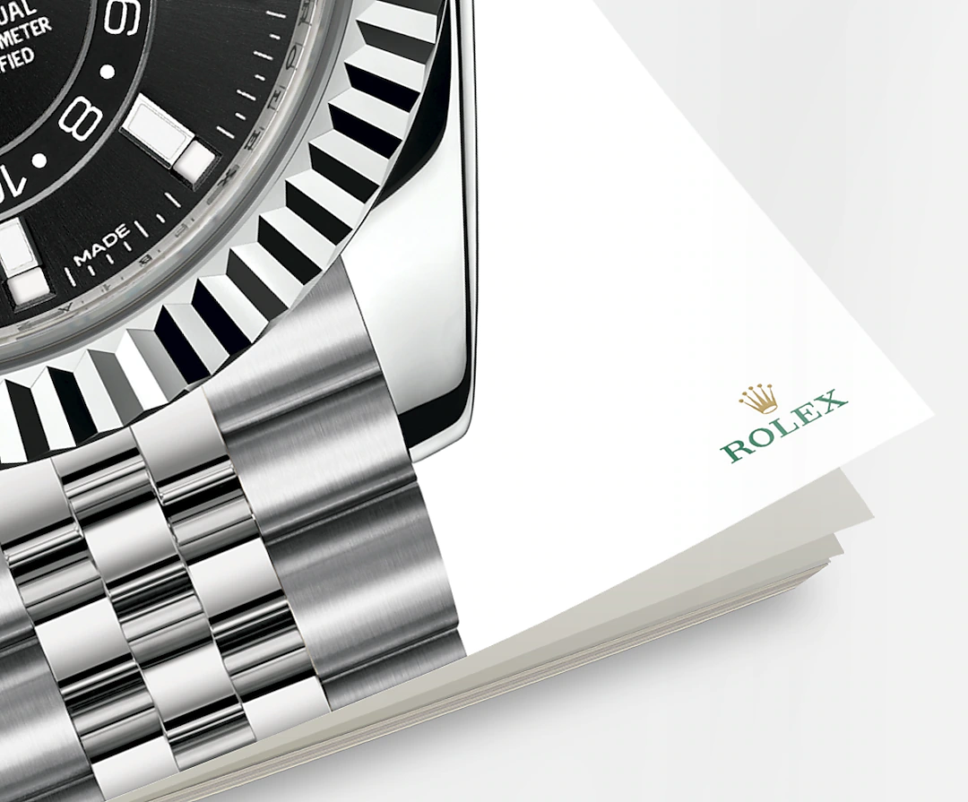 Discontinued Rolex Sky-Dweller 42mm, Oystersteel and 18k White Gold, Ref# 326934-0006