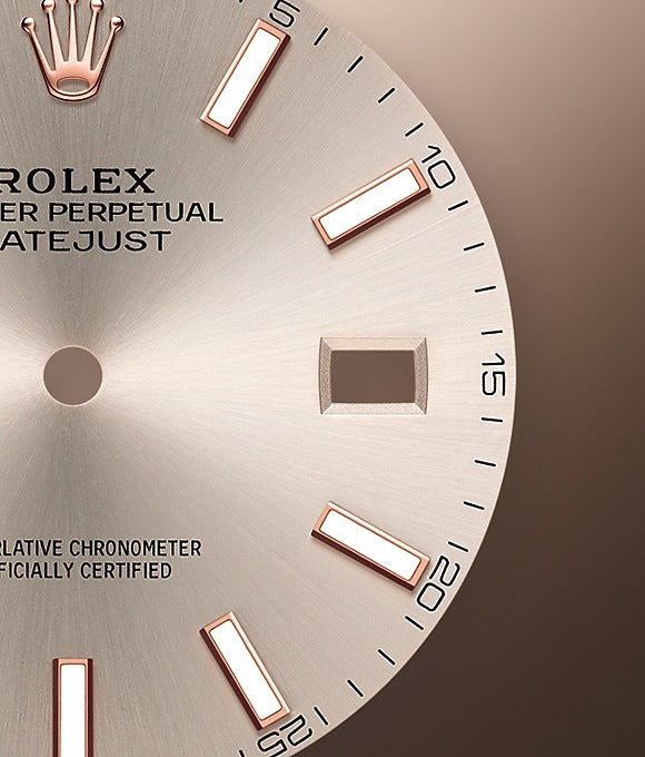 Rolex Datejust 41 Oystersteel and Everose gold Ref# 126331-0010
