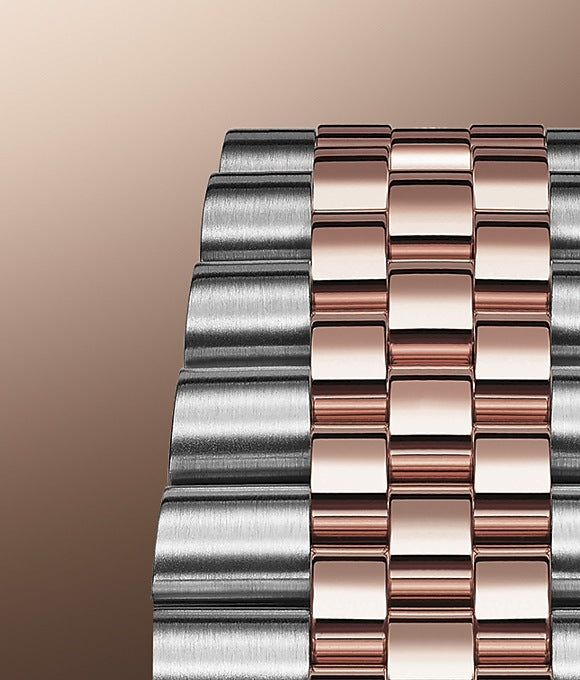 Rolex Datejust 41 Oystersteel and Everose gold Ref# 126331-0010