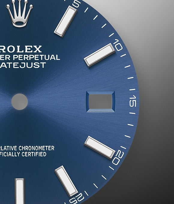 Rolex Datejust 41 Oystersteel and white gold Ref# 126334-0002