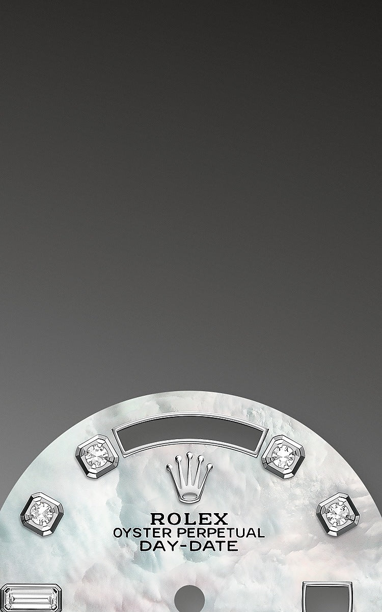 Rolex Day-Date 36 White gold Ref# 128239-0026
