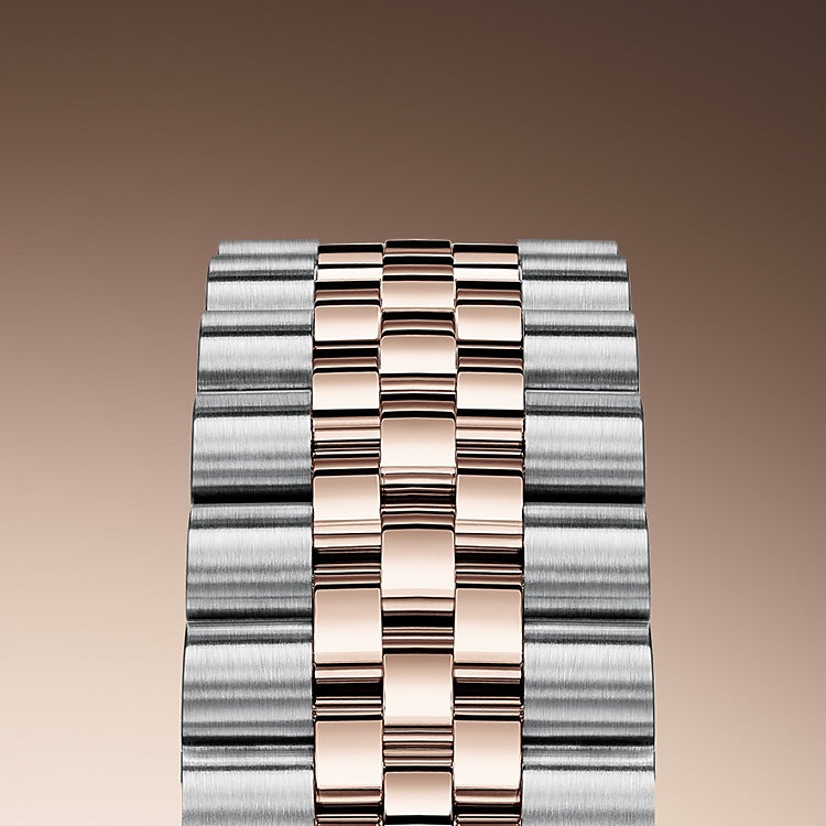 Rolex Datejust 31, Oystersteel and Everose Gold, Ref# 278271-0006
