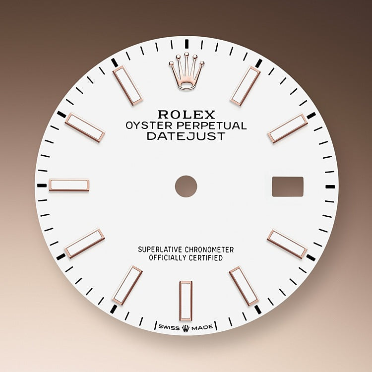 Rolex Datejust 36, 18k Everose Gold and Stainless Steel, 36mm, Ref# 126201-0018
