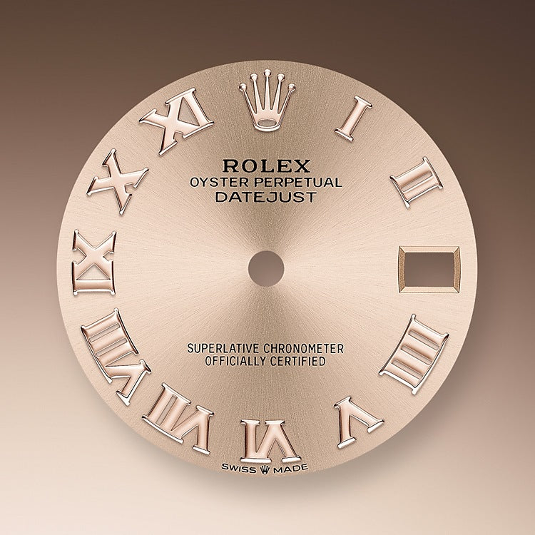 Rolex Datejust 31, Oystersteel and Everose gold, Ref# 278241-0006