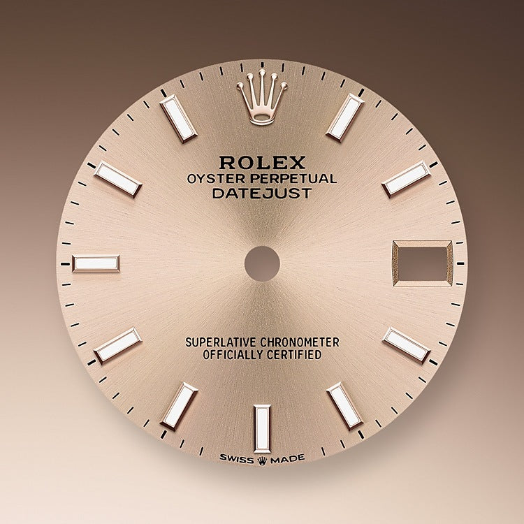 Rolex Datejust 31, Oystersteel, 18kt Everose Gold and diamonds, Ref# 278381RBR-0009