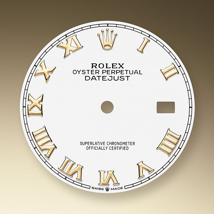 Rolex Datejust 36, 18k Yellow Gold and Stainless Steel, 36mm, Ref# 126233-0029
