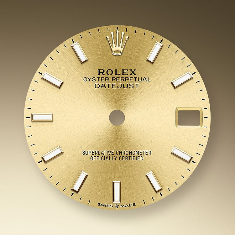 Rolex Datejust 31, Oystersteel, 18kt Yellow Gold and diamonds, Ref# 278343RBR-0013