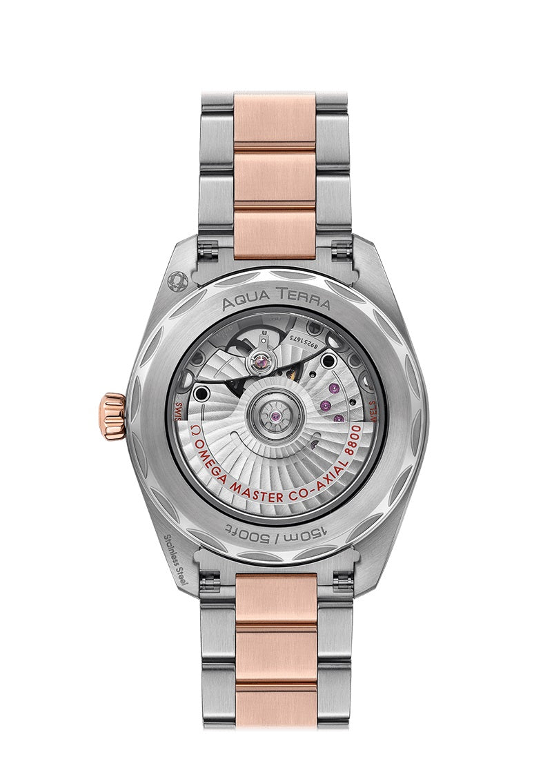 Omega Seamaster AQUA TERRA 150M CO‑AXIAL MASTER CHRONOMETER LADIES’ Ref# 220.20.38.20.06.001