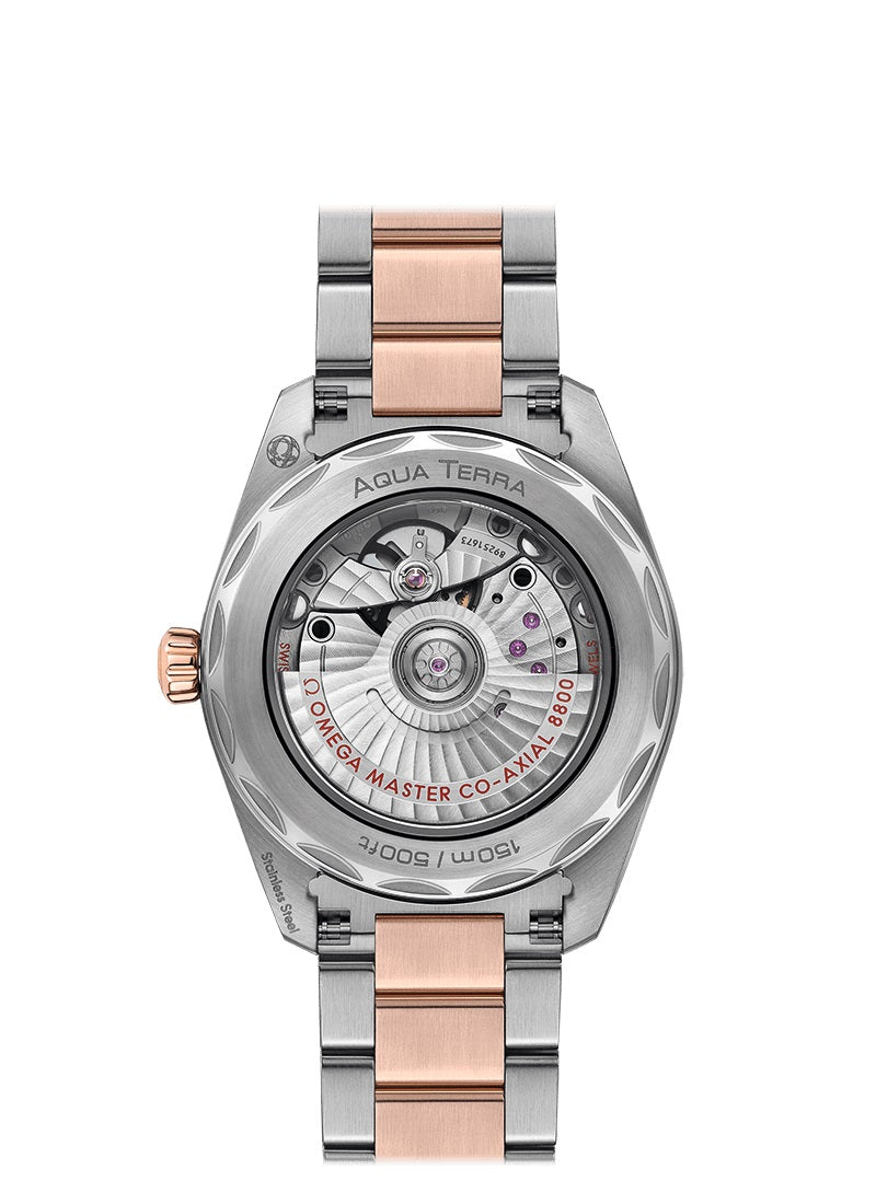 Omega Seamaster AQUA TERRA 150M CO‑AXIAL MASTER CHRONOMETER LADIES’ Ref# 220.25.38.20.55.001