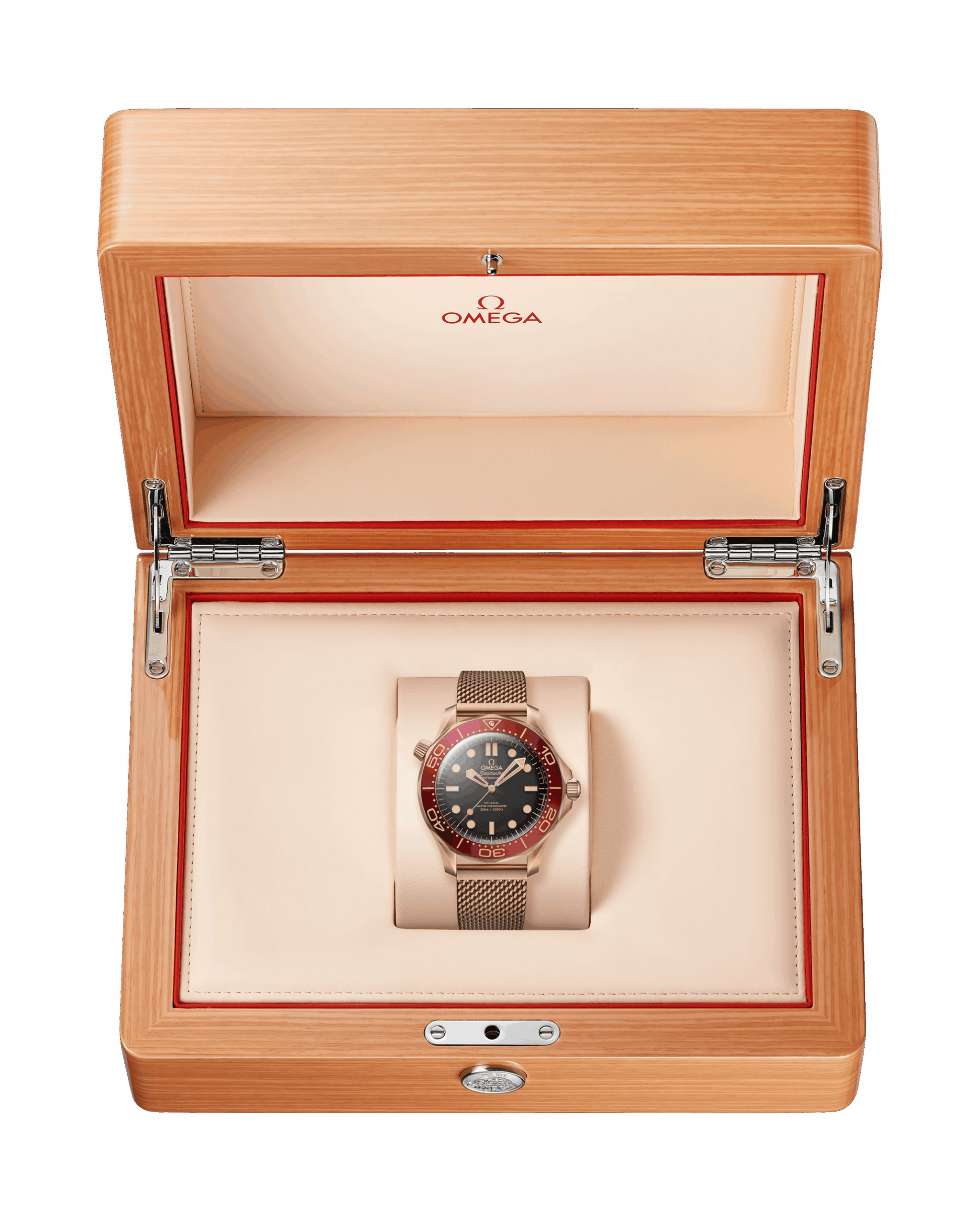 Unworn, Omega Seamaster Diver 300m, 18k Bronze Gold, 42mm, Ref# 210.90.42.20.01.003, box and papers
