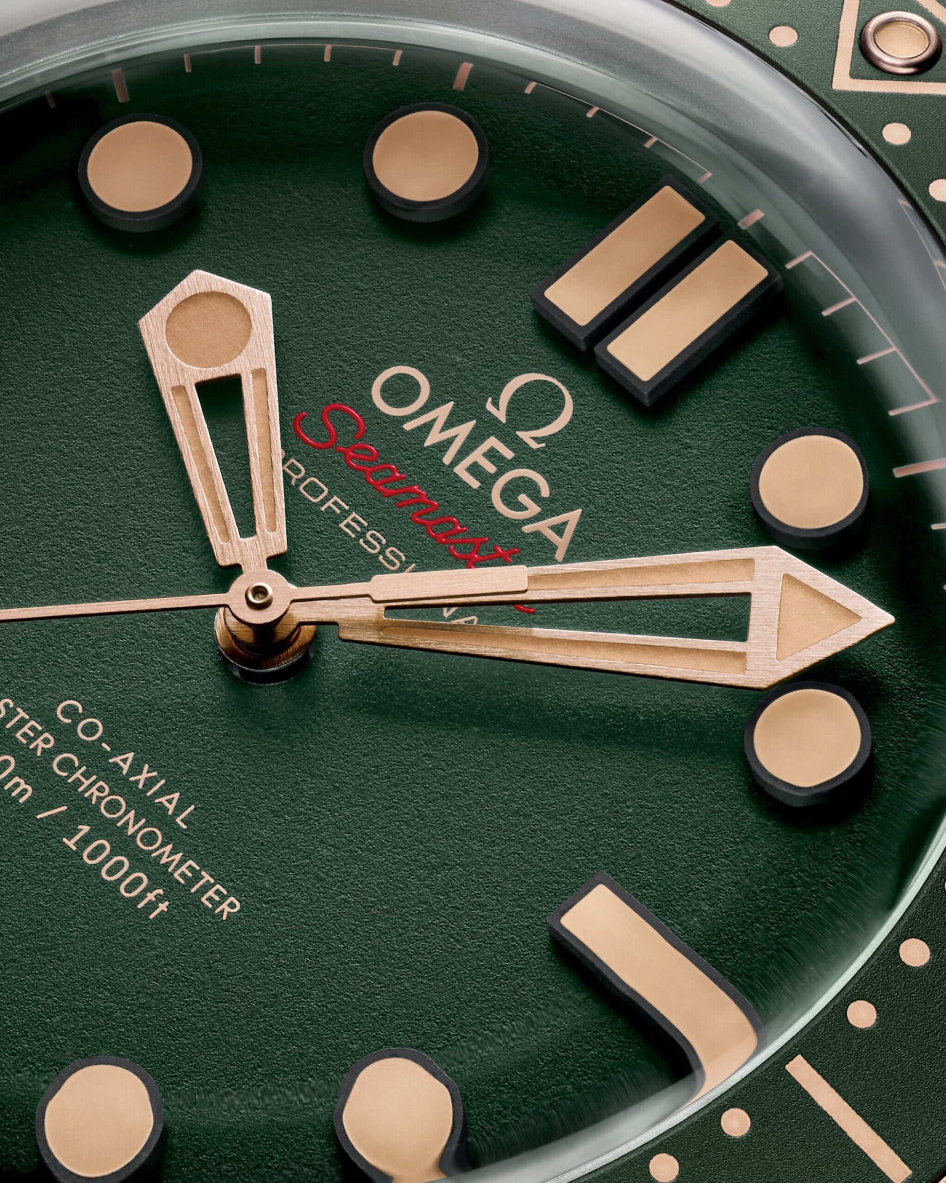 Unworn, Omega Seamaster Diver 300m, Titanium and OMEGA’s exclusive 9K Bronze Gold, 42mm, Ref# 210.90.42.20.10.001, box and papers
