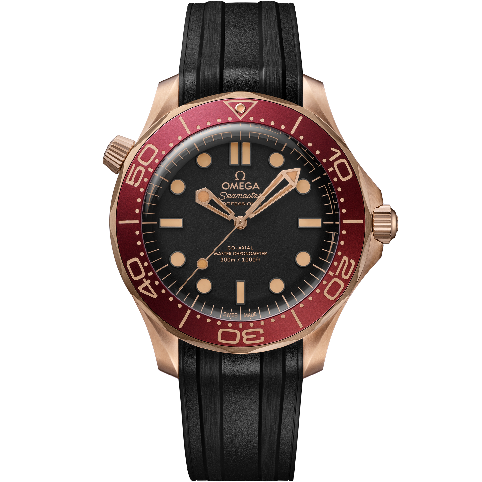 Unworn, Omega Seamaster Diver 300m, 18K Bronze Gold, 42mm, Ref# 210.92.42.20.01.003, box and papers