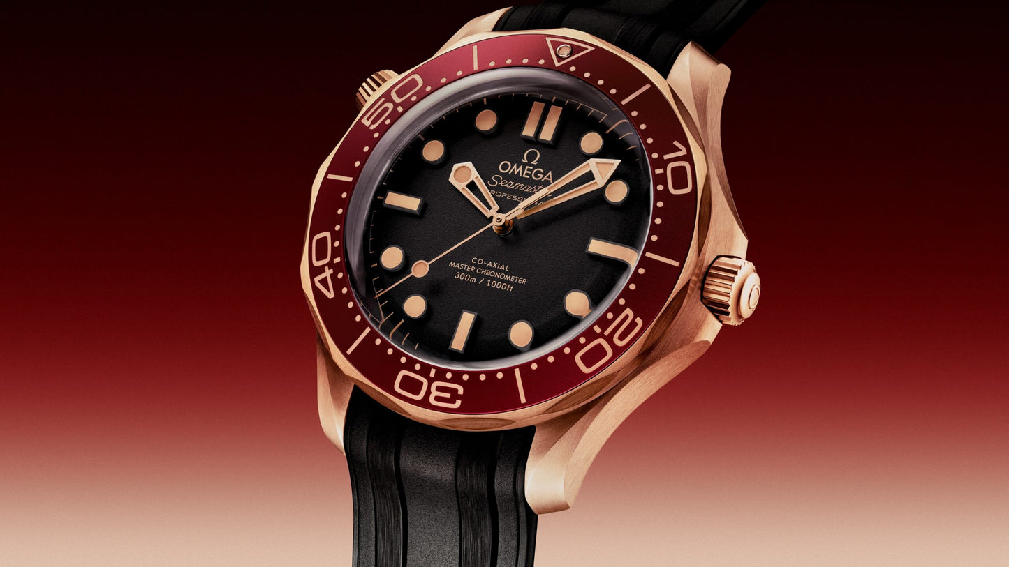 Unworn, Omega Seamaster Diver 300m, 18K Bronze Gold, 42mm, Ref# 210.92.42.20.01.003, box and papers