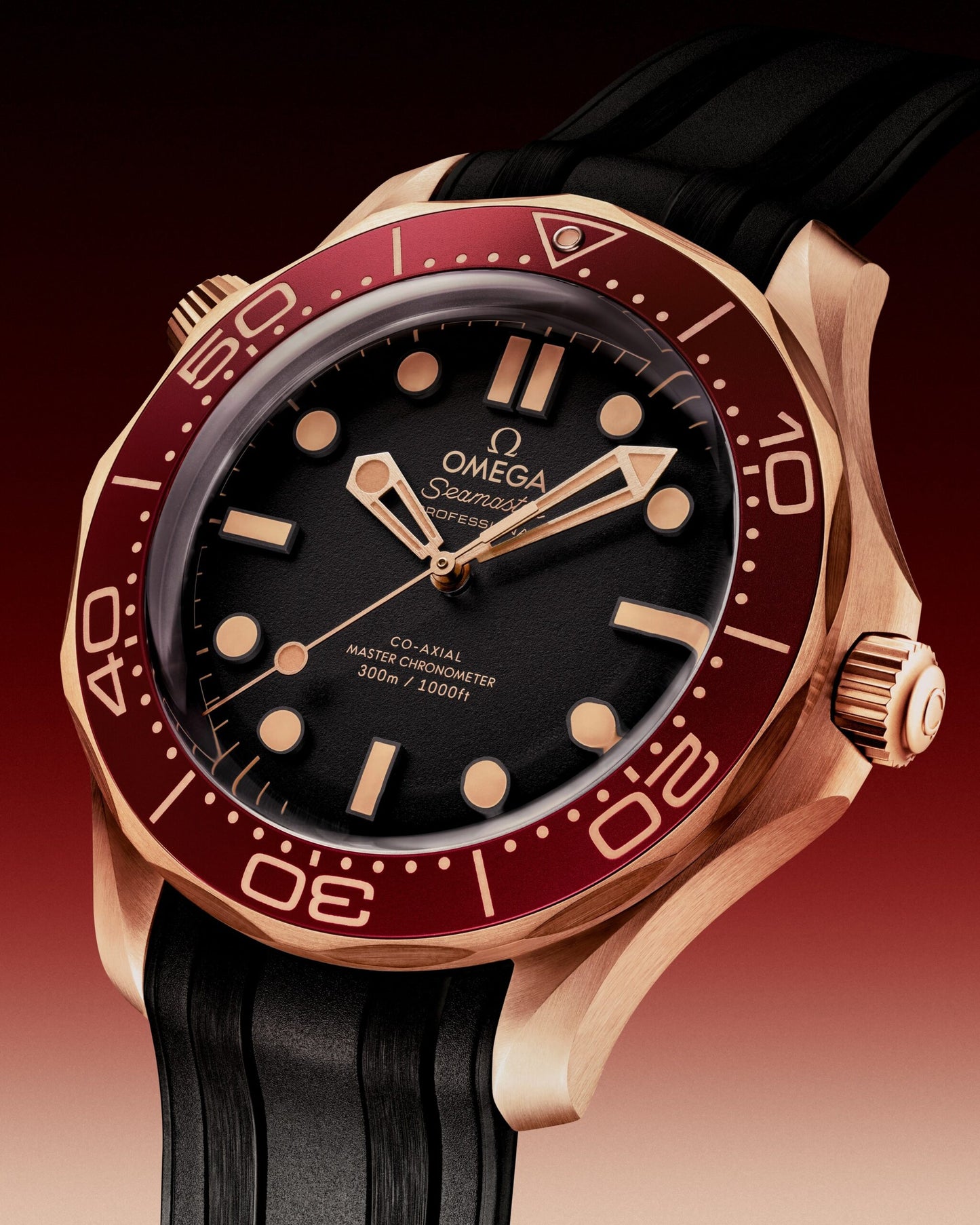 Unworn, Omega Seamaster Diver 300m, 18K Bronze Gold, 42mm, Ref# 210.92.42.20.01.003, box and papers