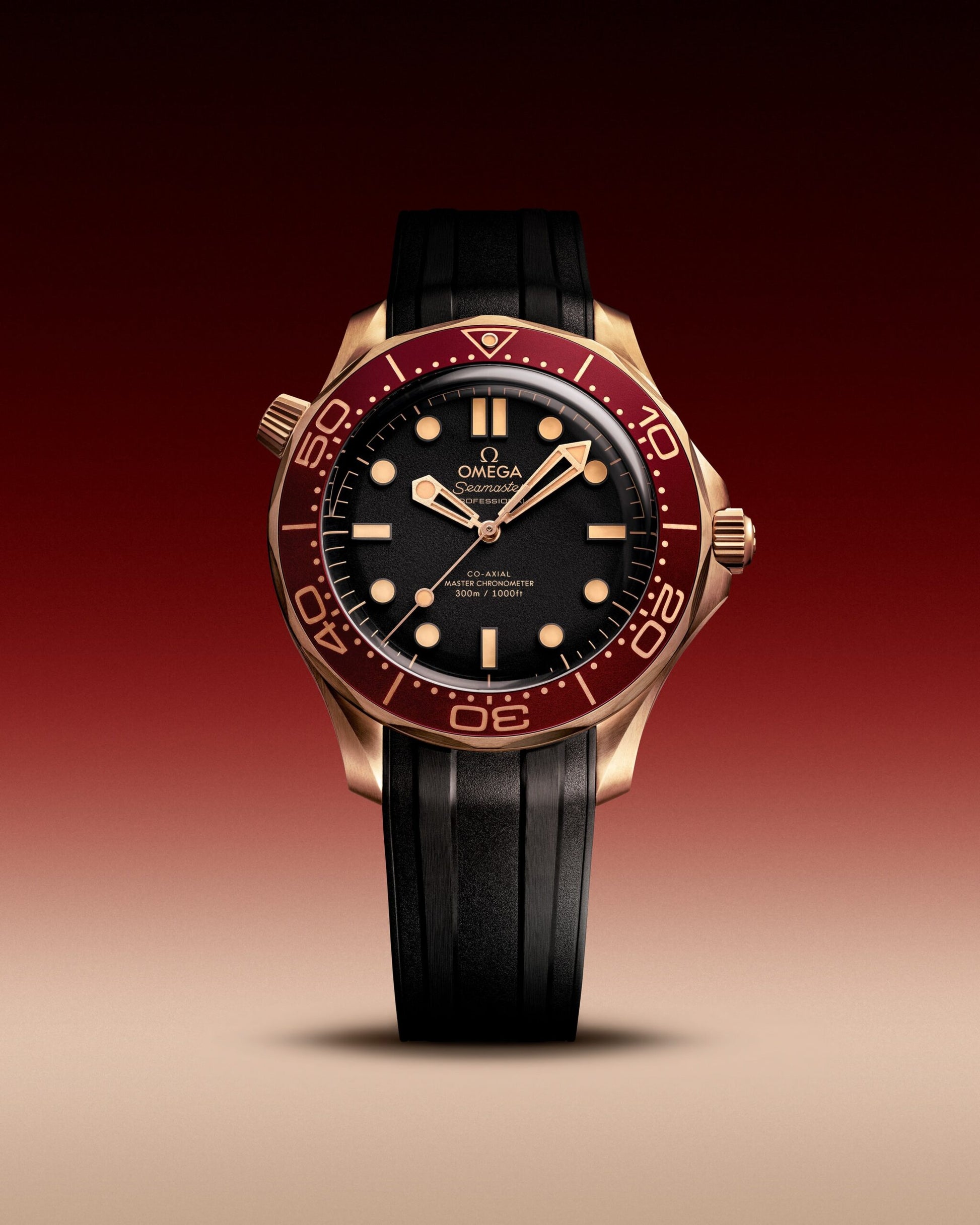 Unworn, Omega Seamaster Diver 300m, 18K Bronze Gold, 42mm, Ref# 210.92.42.20.01.003, box and papers