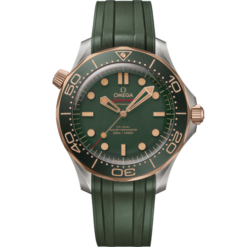 Unworn, Omega Seamaster Diver 300m, Titanium and OMEGA’s exclusive 9K Bronze Gold, 42mm, Ref# 210.92.42.20.10.001, box and papers