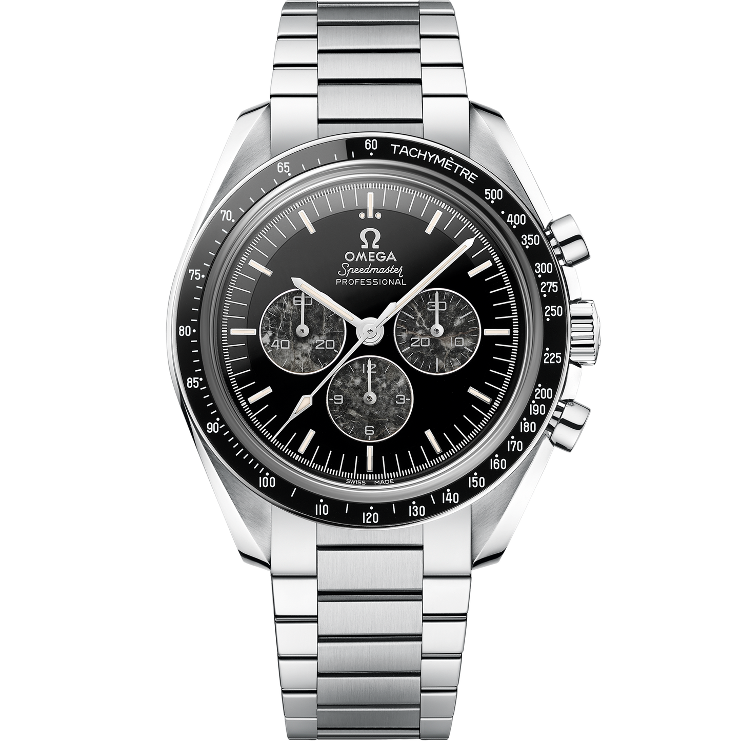 Unworn, Omega Speedmaster Calibre 321, Platinum, Chronograph, 42mm, Ref# 311.90.42.30.99.002, box and papers