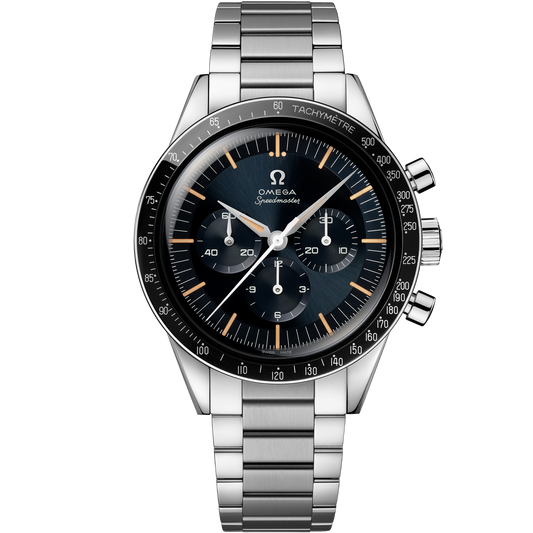Unworn, Omega Speedmaster First Omega in Space, Co-Axial Chronograph, 39,7mm, Ref# 310.30.40.50.06.001, box and papers
