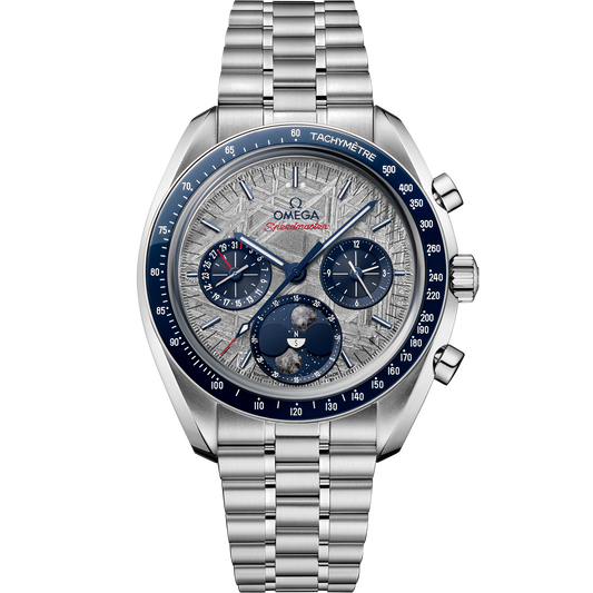 Unworn, Omega Speedmaster Moonphase, Stainless Steel, Chronograph, 43 mm, Ref# 304.30.43.52.06.001, box and papers