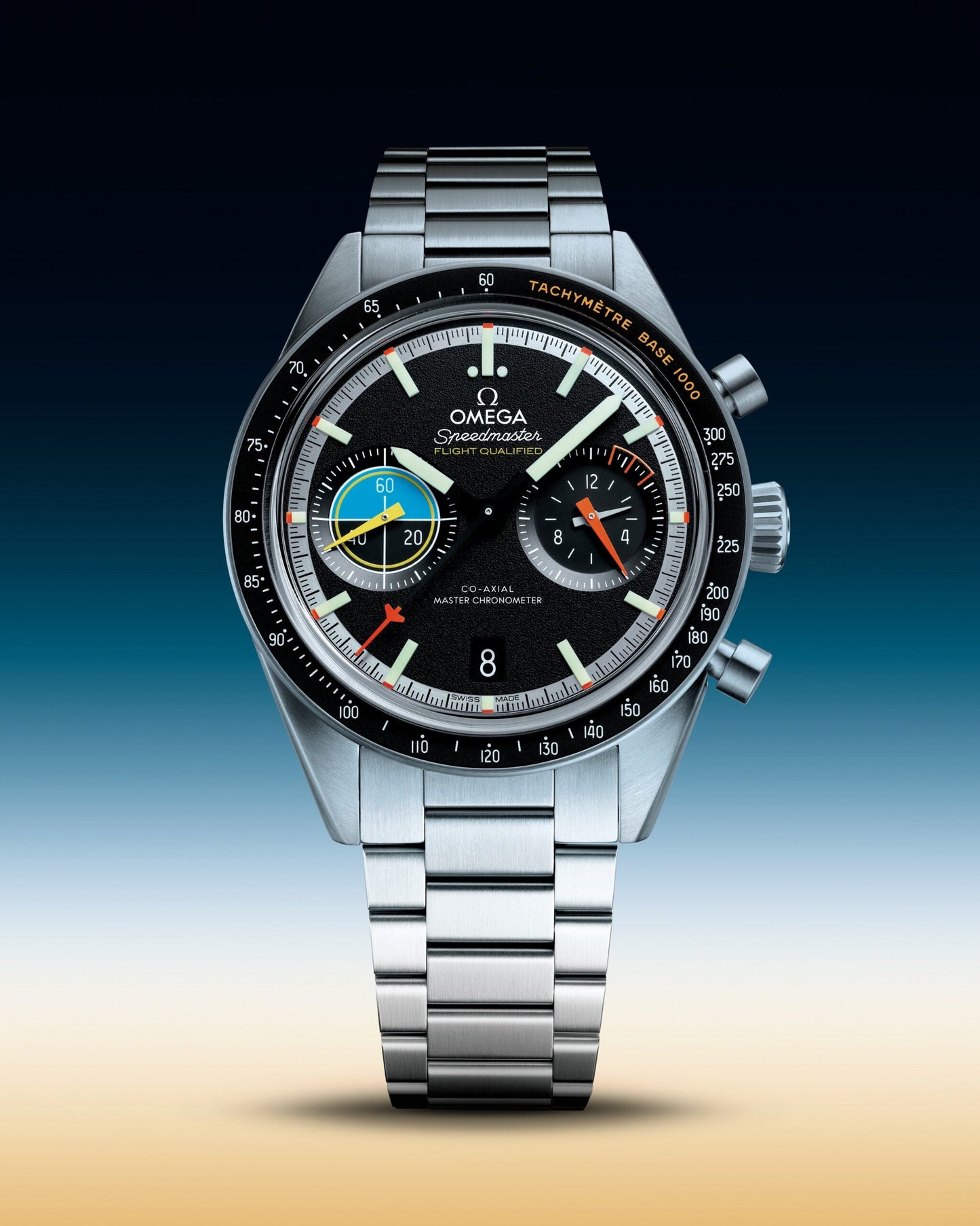 Unworn, Omega Speedmaster Pilot, Stainless Steel, Chronograph, 40.85 mm, Ref# 332.10.41.51.01.002, box and papers