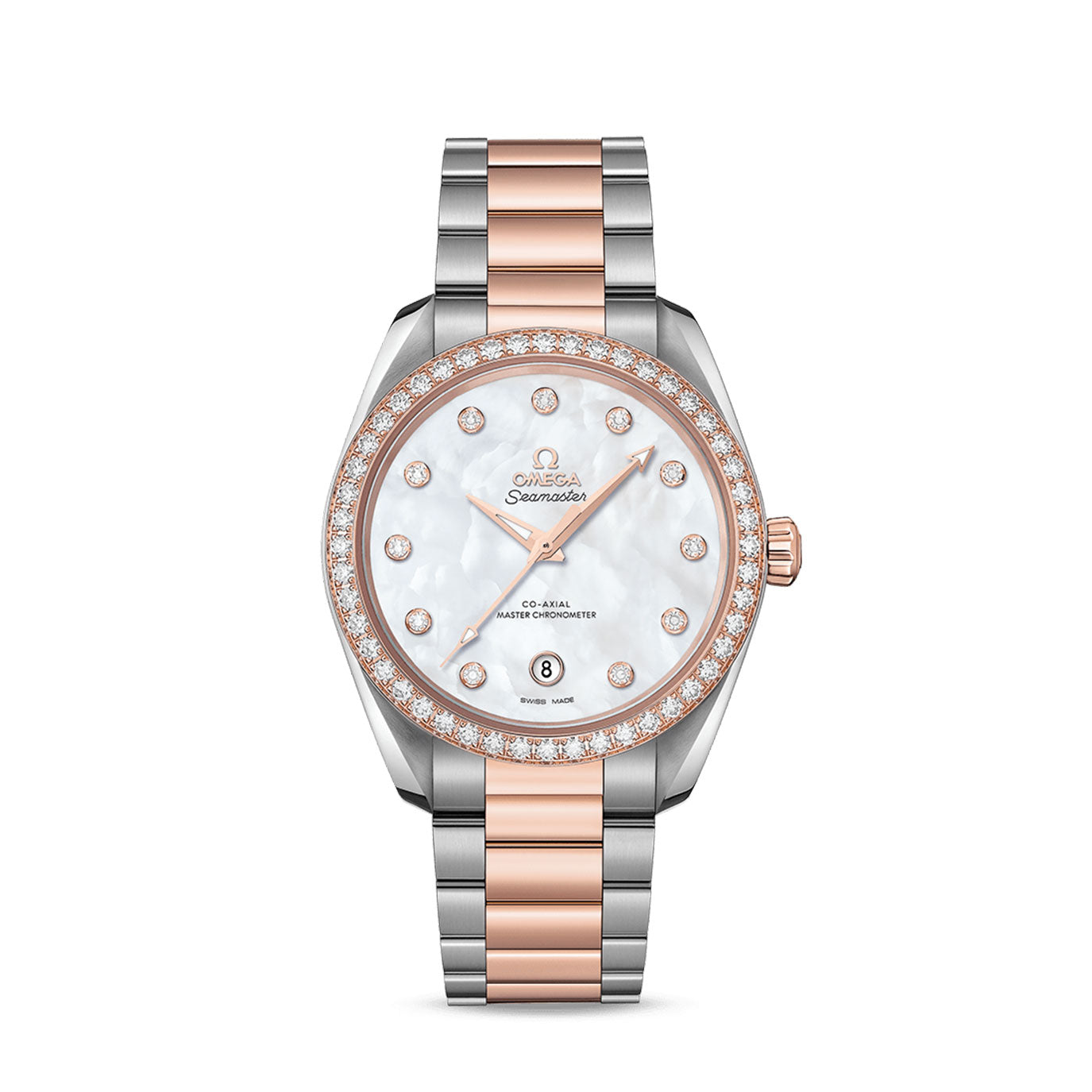 Omega Seamaster AQUA TERRA 150M CO‑AXIAL MASTER CHRONOMETER LADIES’ Ref# 220.25.38.20.55.001