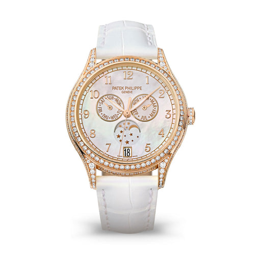 Patek Philippe Complication, 18k Rose Gold set with 388 diamonds (~2,92 ct), 38mm, Annual Calendar Ref# 4948R-001