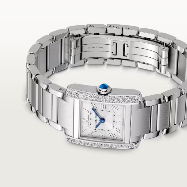 Unworn Cartier Tank Francaise, Stainless Steel, 25.7mm x 21.2mm, Ref# W4TA0020, box and papers