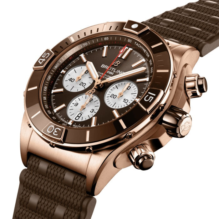 Breitling Super Chronomat B01 44, Ref# RB0136E31Q1S1, box and papers