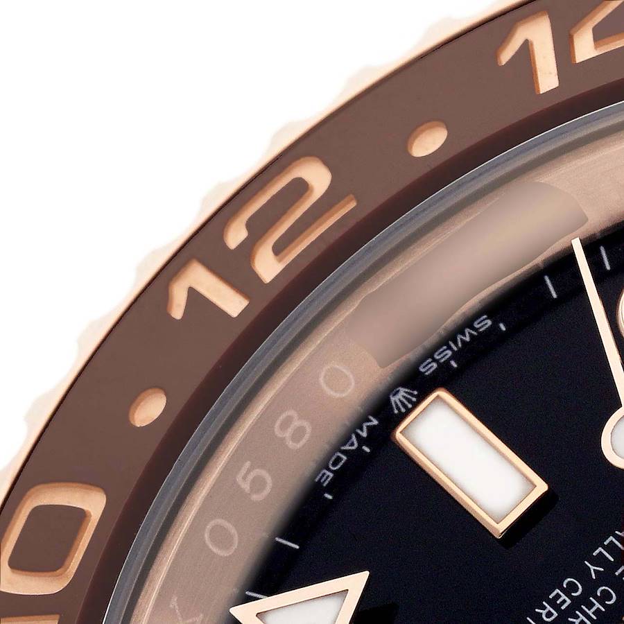 Rolex GMT Master II Rose Gold Black Brown Root Beer 40mm, Ref# 126715chnr-0001