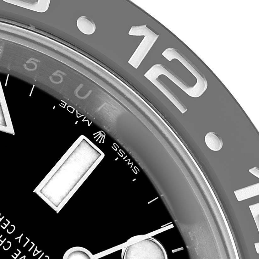 Rolex GMT Master II Black Gray Bruce Wayne Bezel Ref# 126710grnr-0004