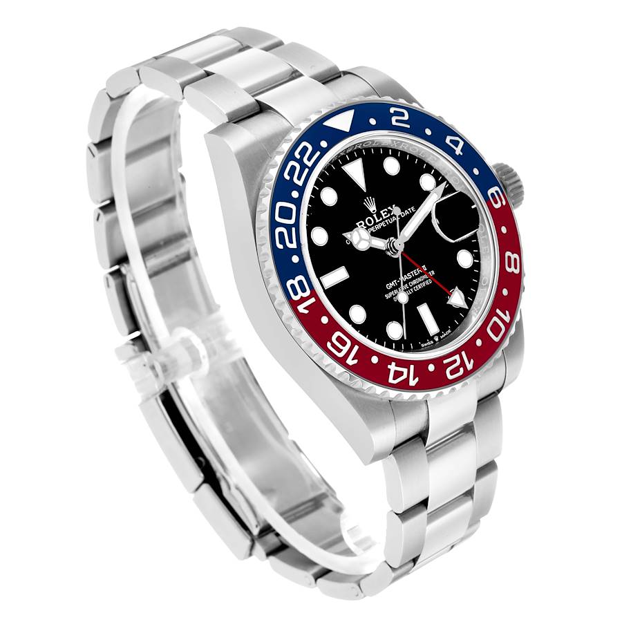 Rolex GMT-Master II Oystersteel Ref# 126710BLRO-0002