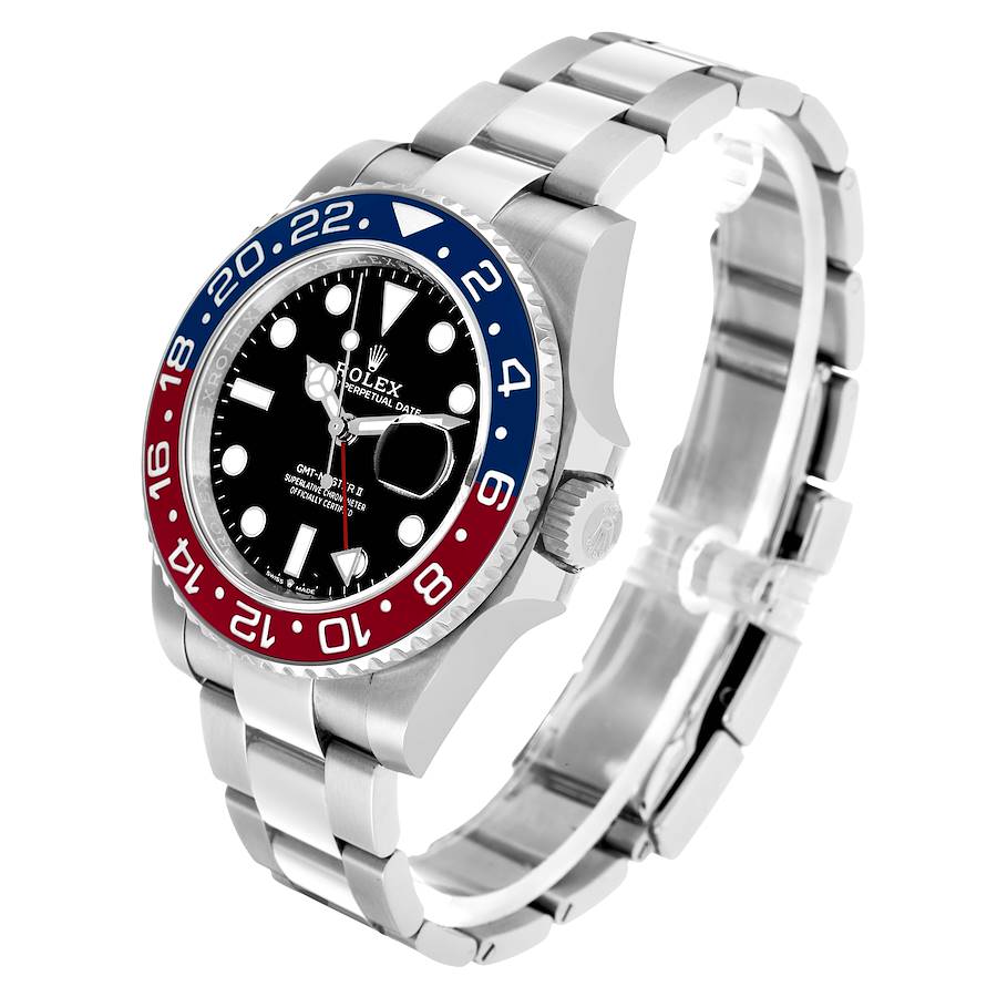 Rolex GMT-Master II Oystersteel Ref# 126710BLRO-0002