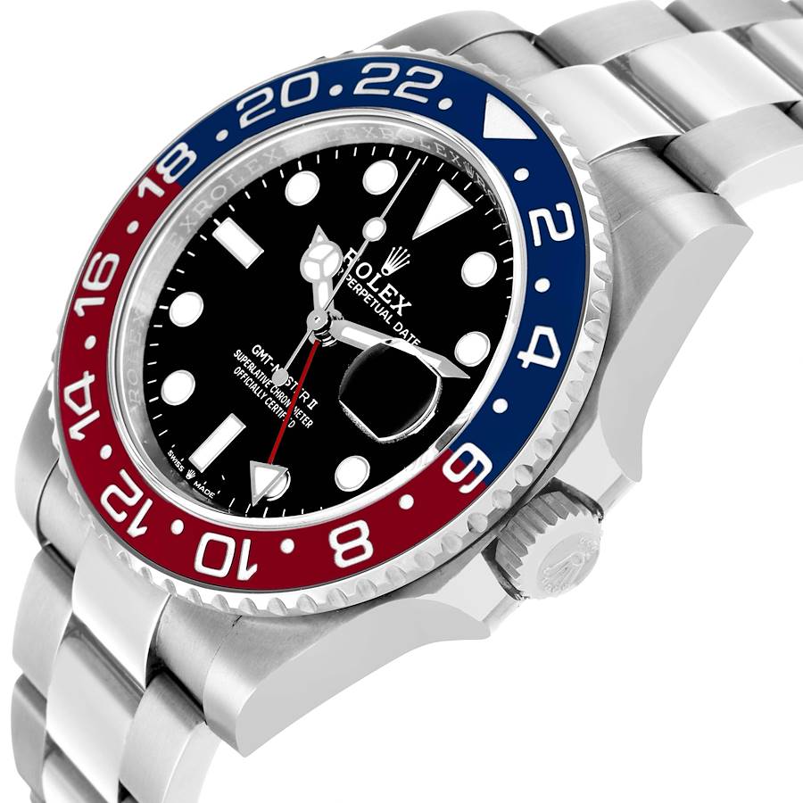 Rolex GMT-Master II Oystersteel Ref# 126710BLRO-0002